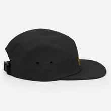 Load image into Gallery viewer, Mirror Five Panel Cap Black Gold
