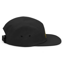 Load image into Gallery viewer, Mirror Five Panel Cap Black Gold
