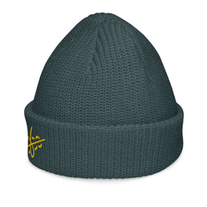 Fisherman Beanie Blue Petrol