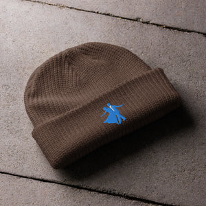 Astaire Fisherman Beanie Walnut