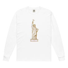 Load image into Gallery viewer, Bronze Liberty Longsleeve White
