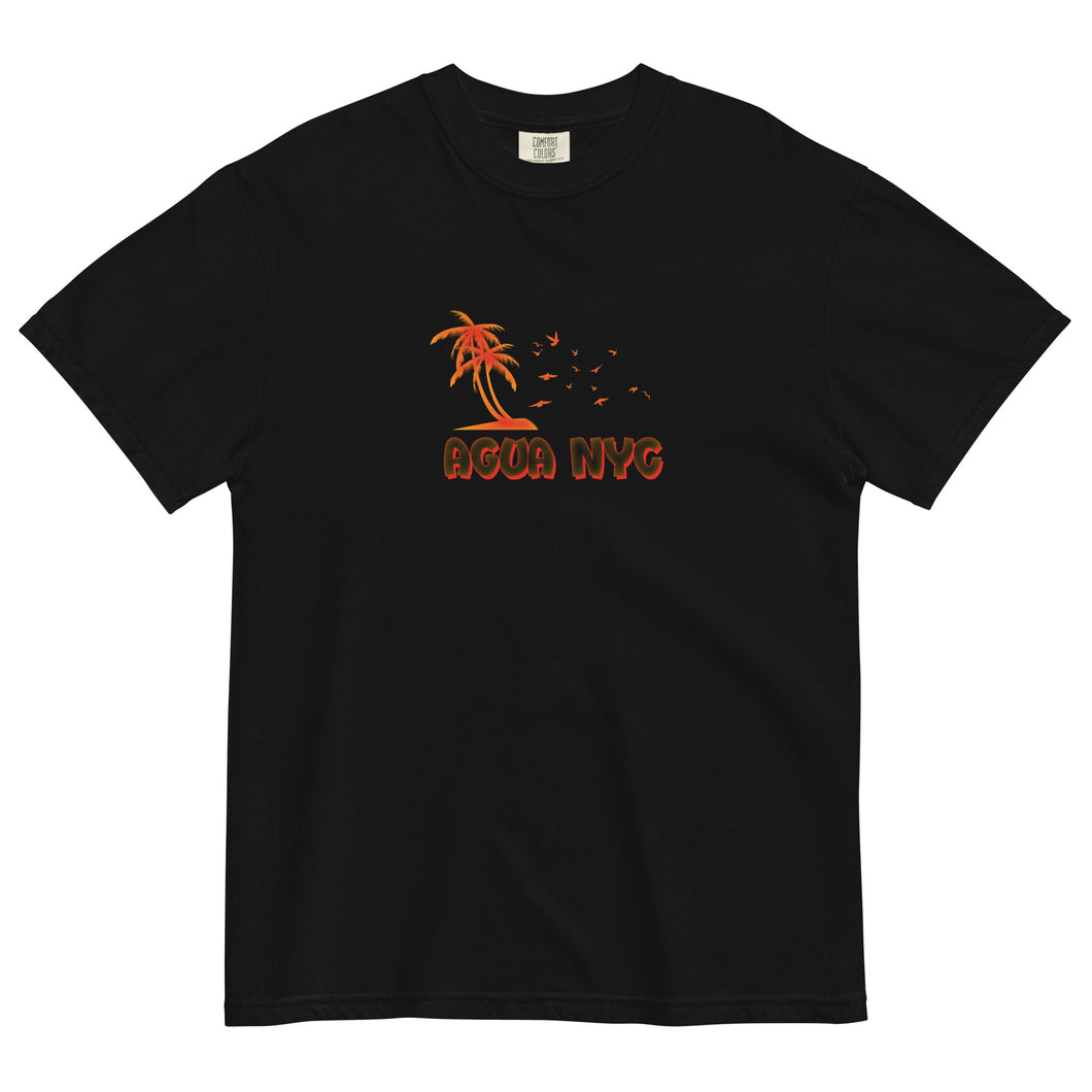 Island Boro's Sunset T-Shirt Black